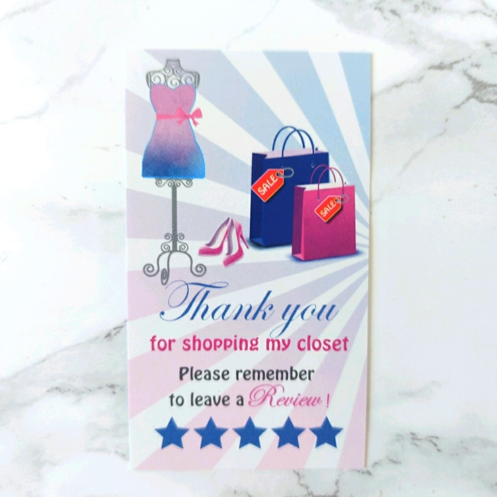 100 Thank You Cards - Picture 6 of 13